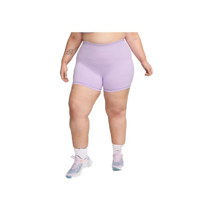 Nike One Rib Women's High-Waisted 5' Biker Shorts Plus Size