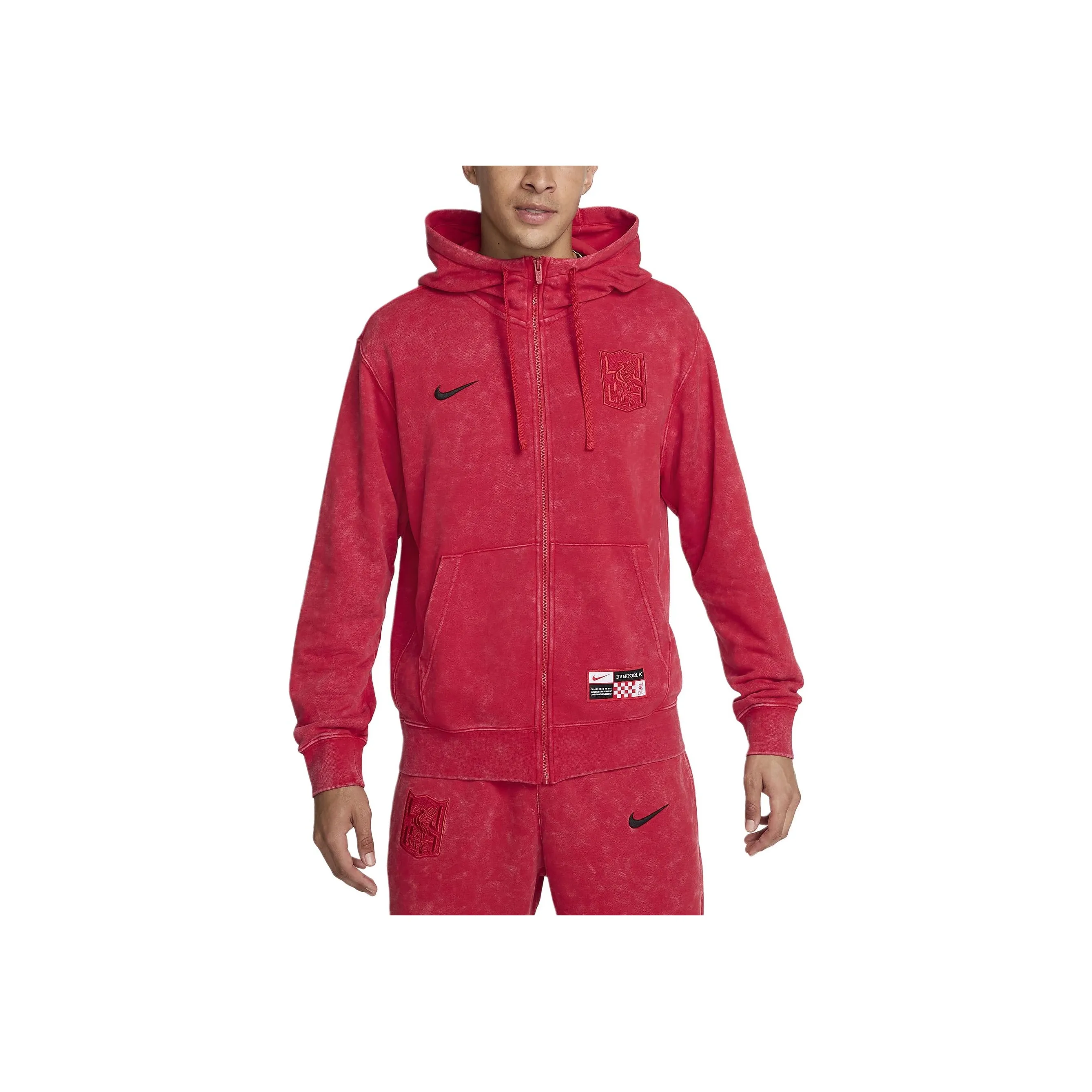 Nike Liverpool Fc Club Third Men's Nike Soccer Full Zip French Terry Hoodie
