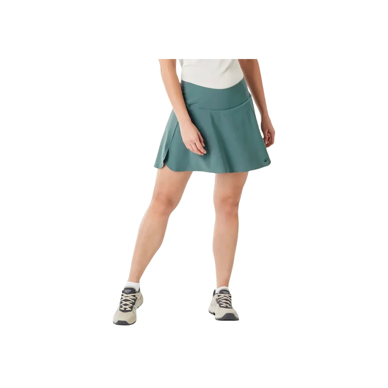 DECATHLON MH500 Casual Shorts Women's Ice Blue Green/Deep Sea Turquoise