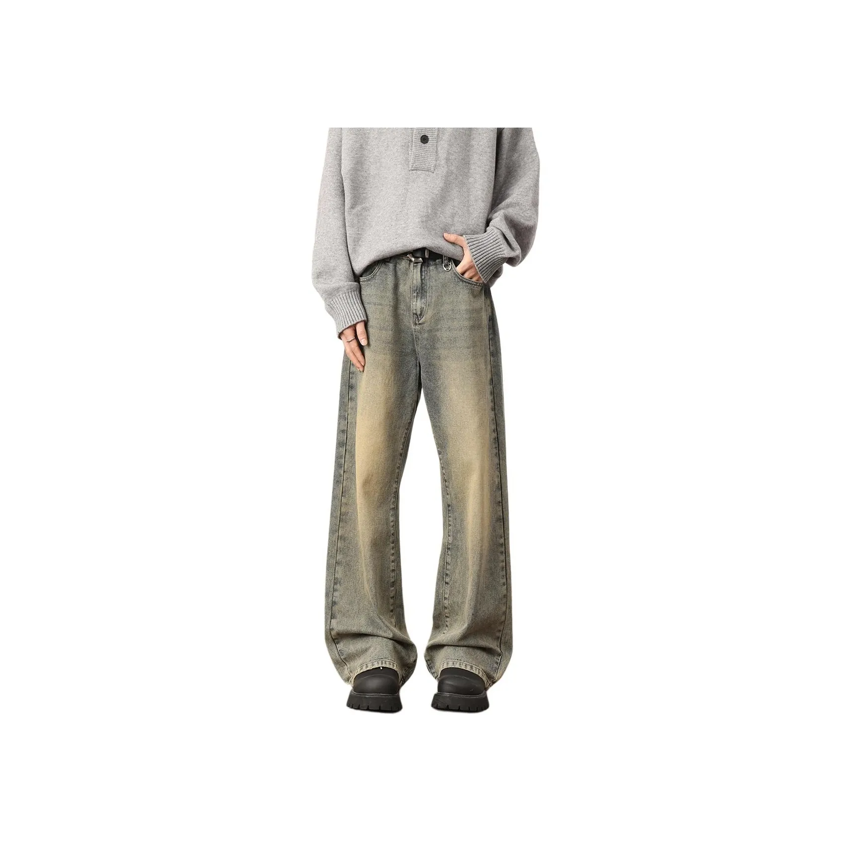 JCUI Jeans Unisex