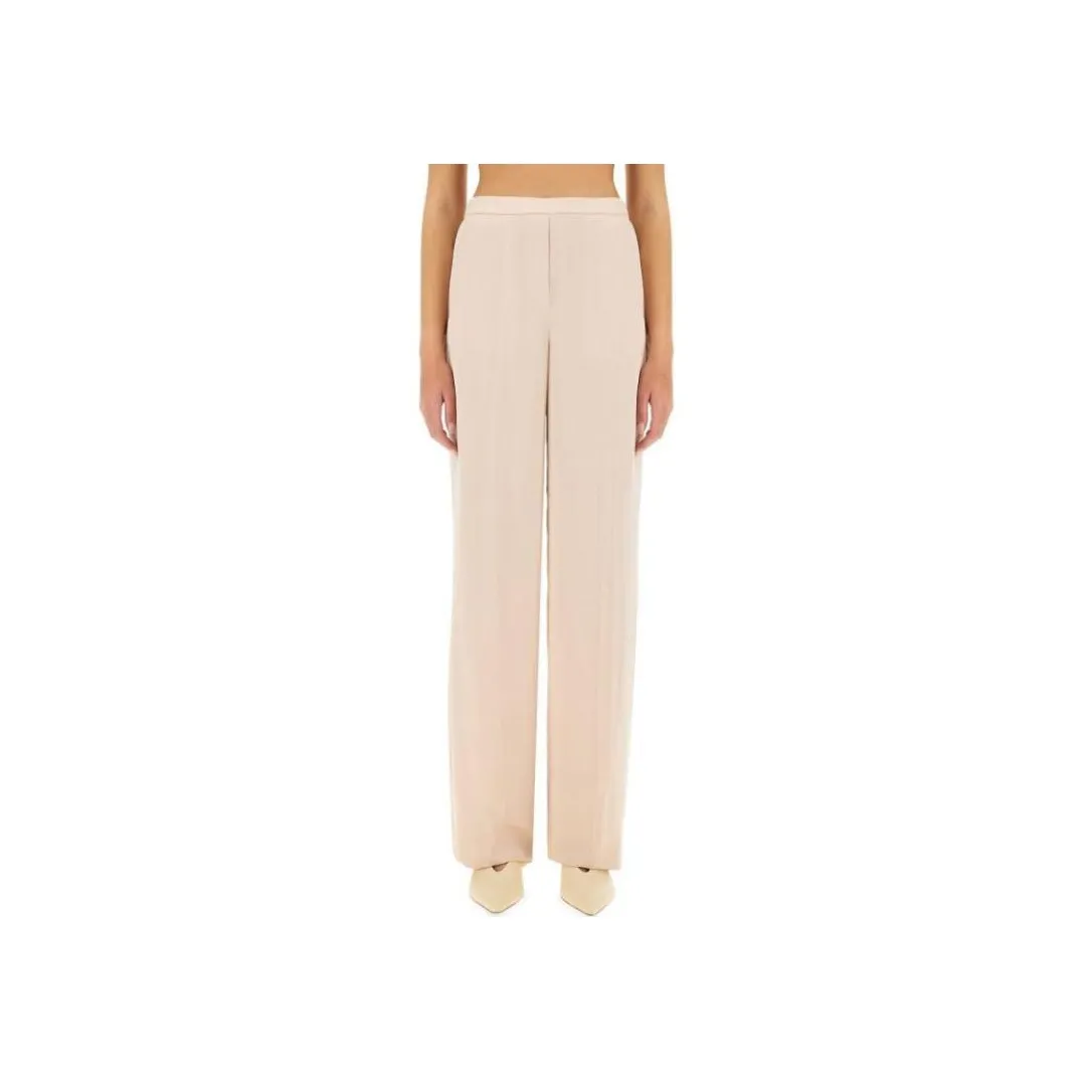 THEORY Georgette Wide Leg Pull On Pants