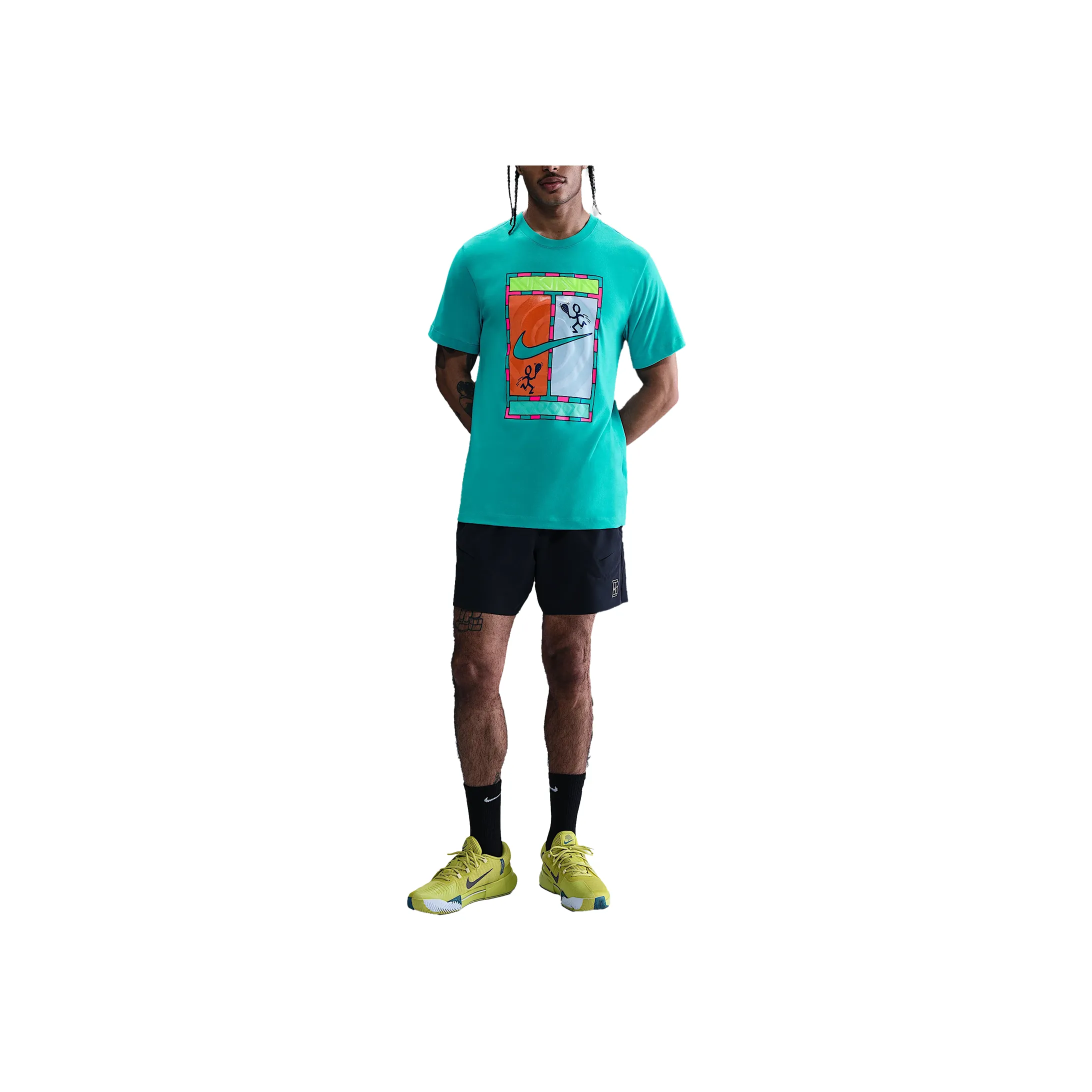 Nike Court Men's Dri FIT Tennis T Shirt