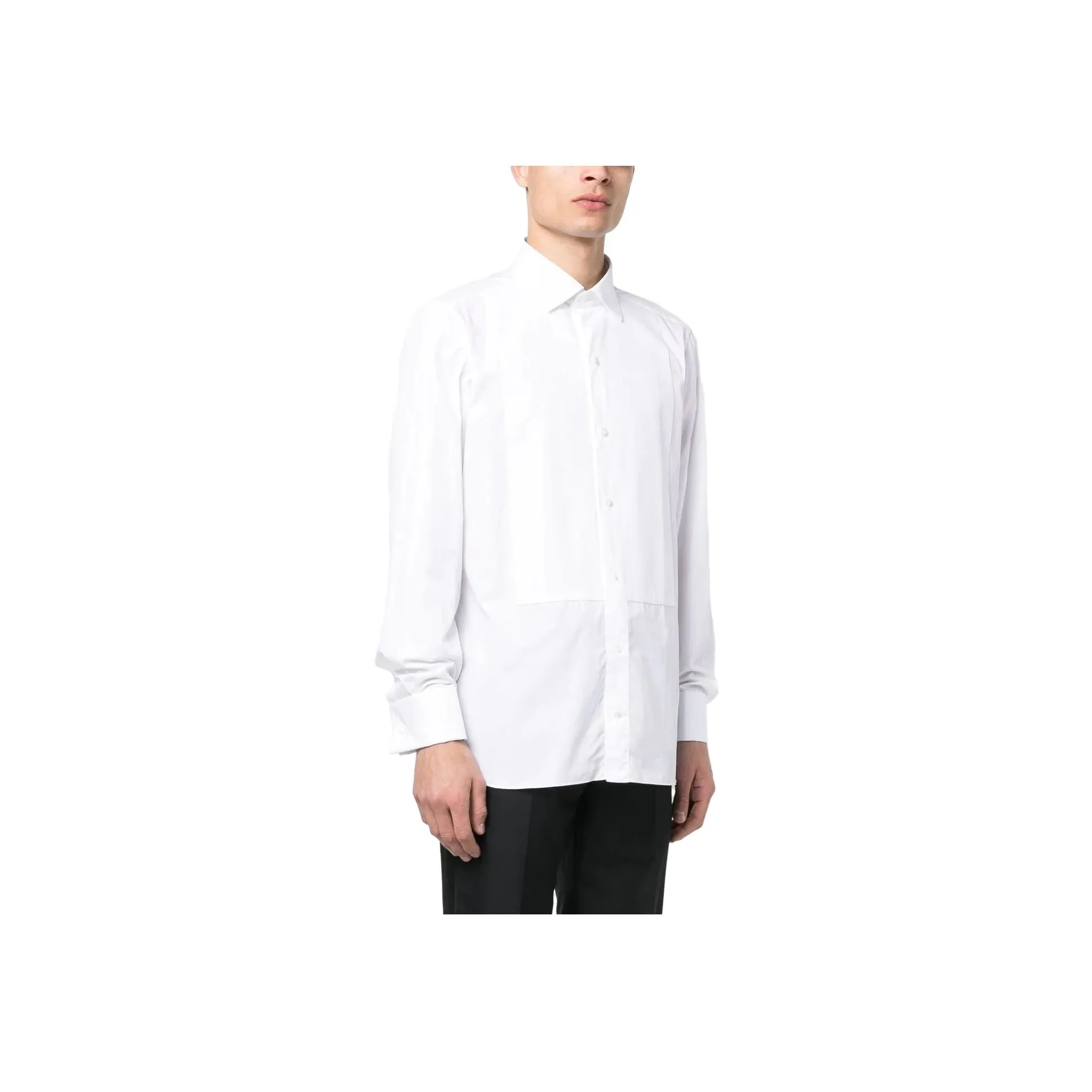 Zegna Panelled Evening Shirt