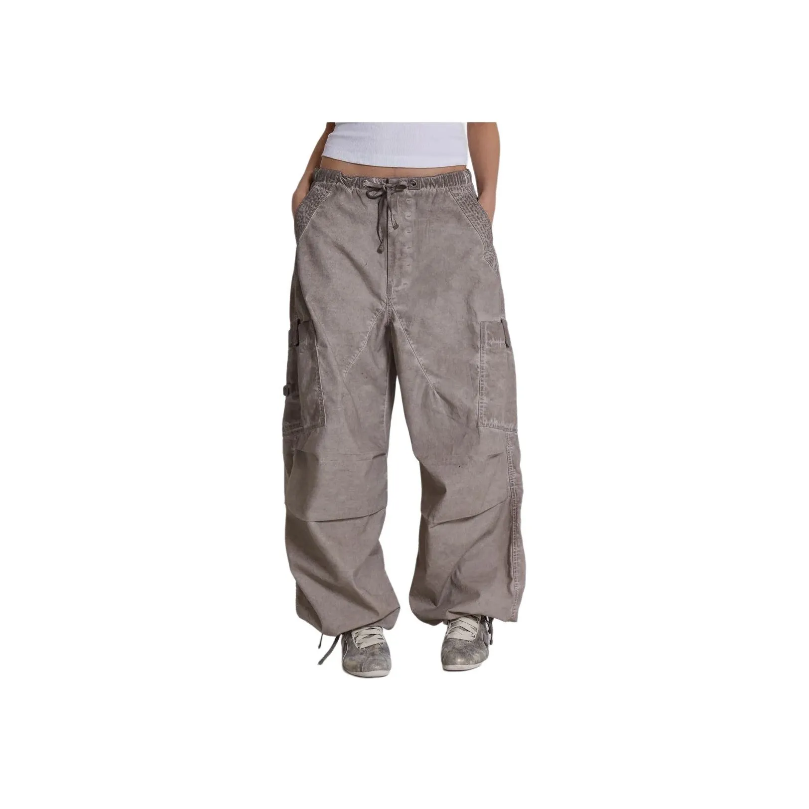 Jaded London Cargo Pants Women's Beige