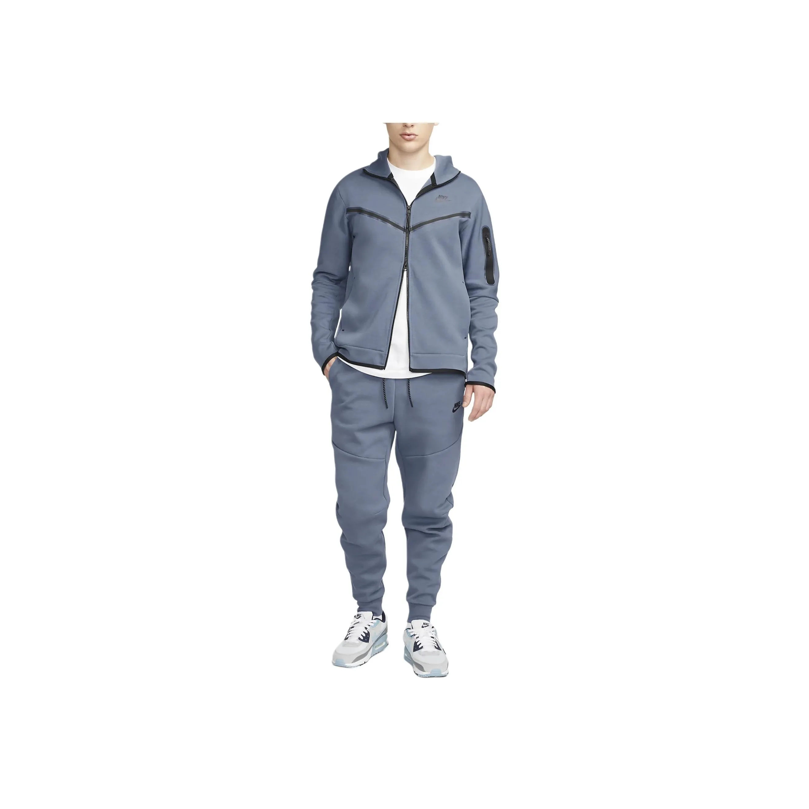 Nike Sportswear Tech Fleece Joggers Casual Pants Men's Light Blue