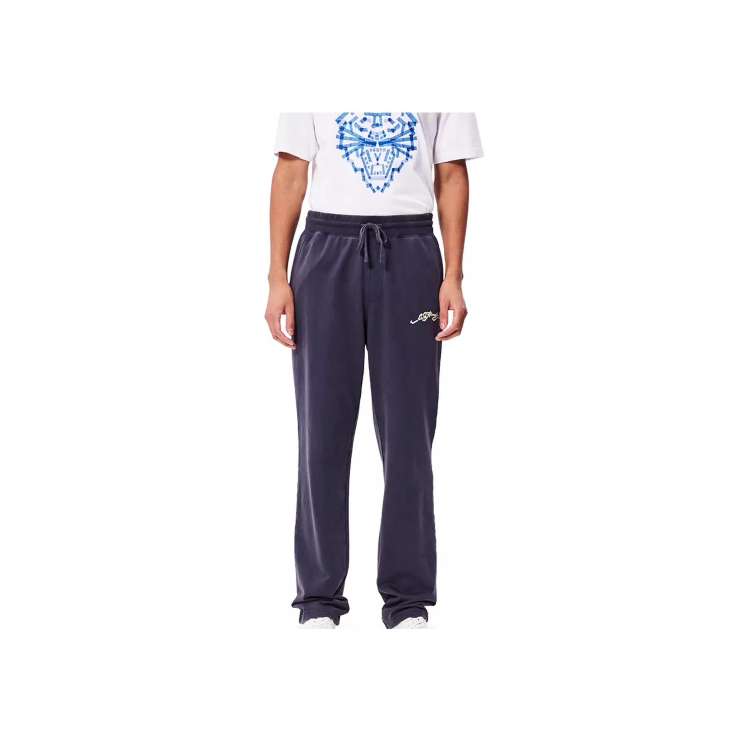 Ed Hardy FW24 Повседневные брюки Женские Полуночный синий