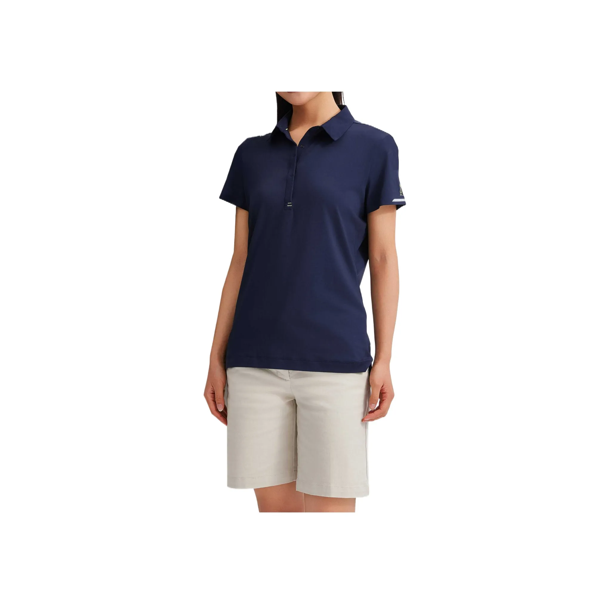 DECATHLON Поло Женское Морской Синий