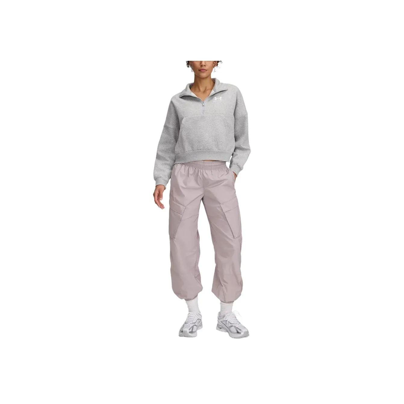 Under Armour Спортивные брюки Женские Светло-фиолетовые