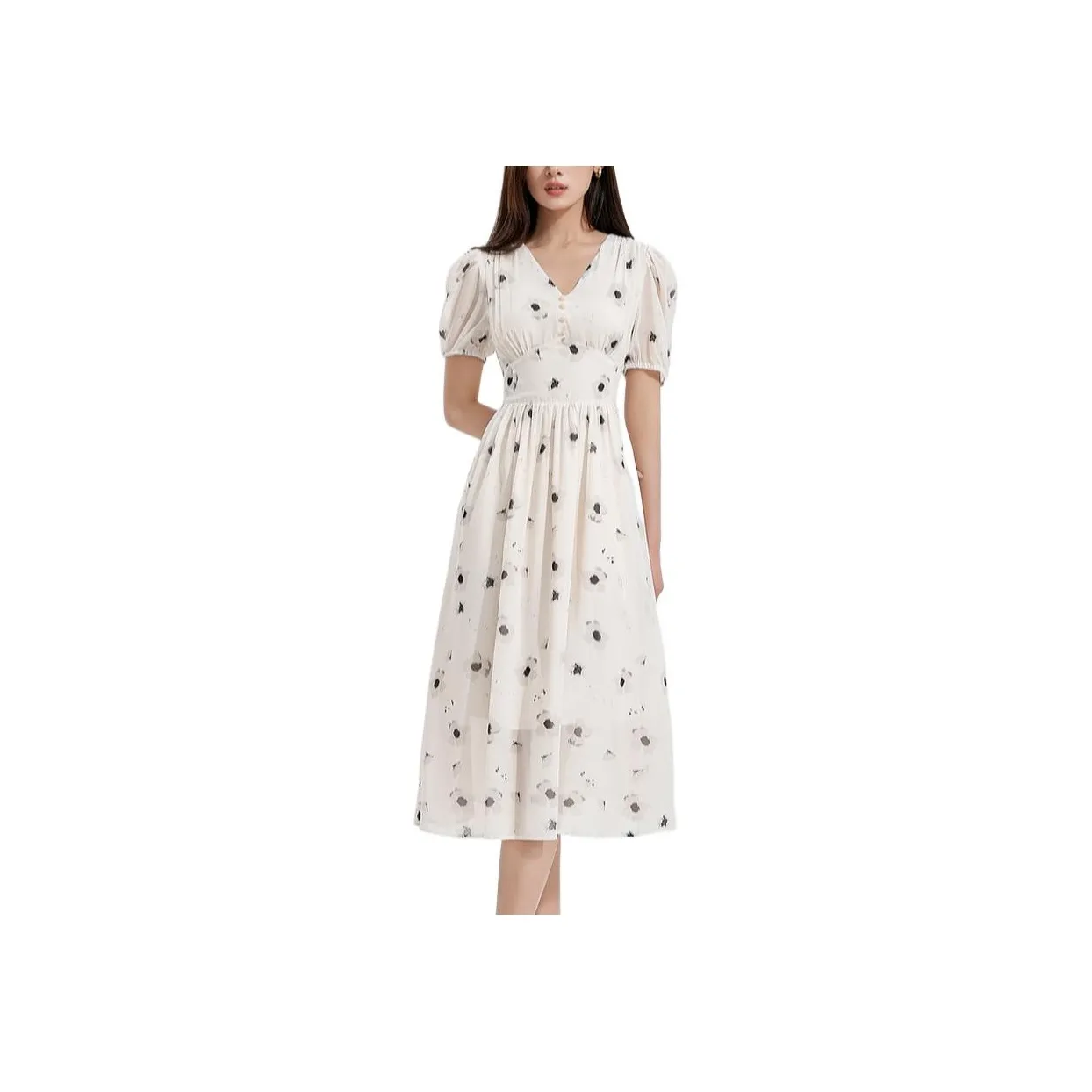 Emu Short Sleeved Dress Women's White