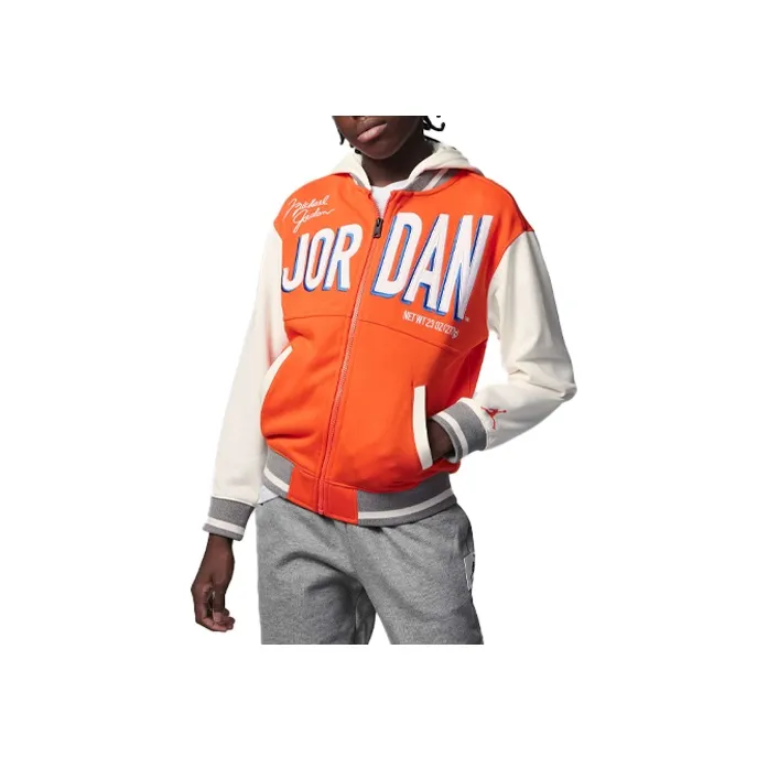 Джордан Rush Апельсин Kids Куртки