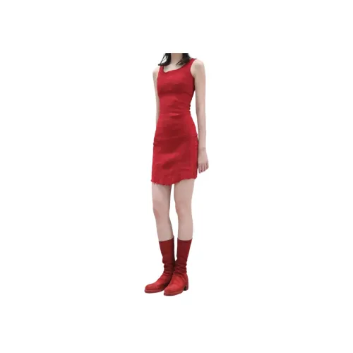 MARC LE BIHAN Red Женские Слиплатья