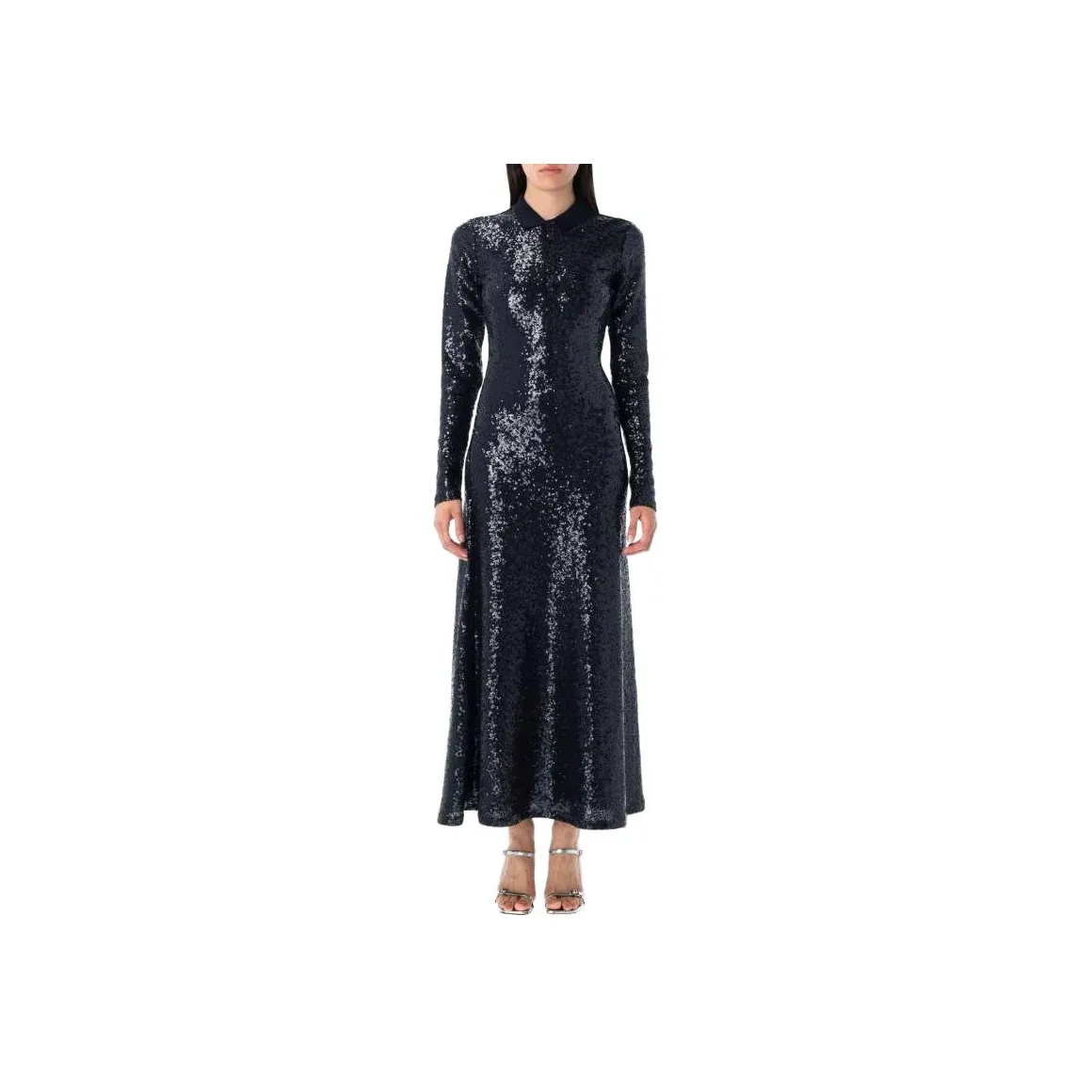 Polo Ralph Lauren Long Sleeved Dress Women's Marine Blue