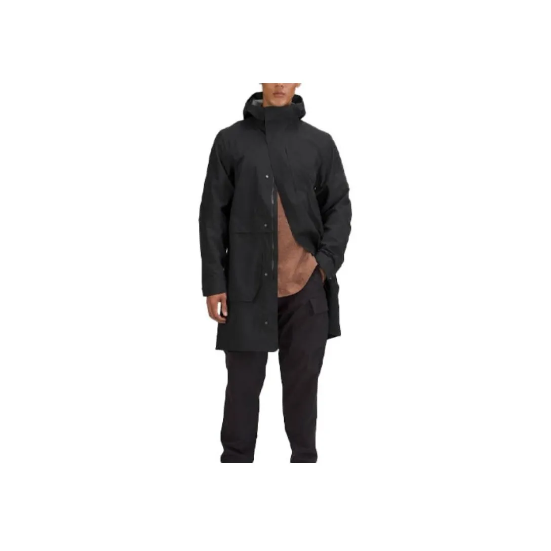 Lululemon Trench Coat Men's Black