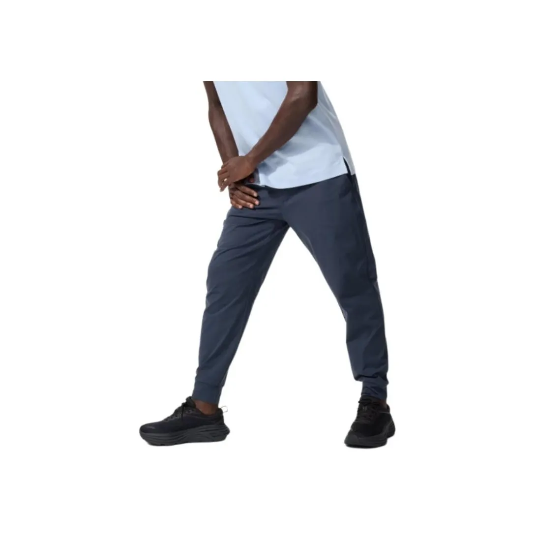 UNIQLO Вязаные спортивные брюки мужские синие