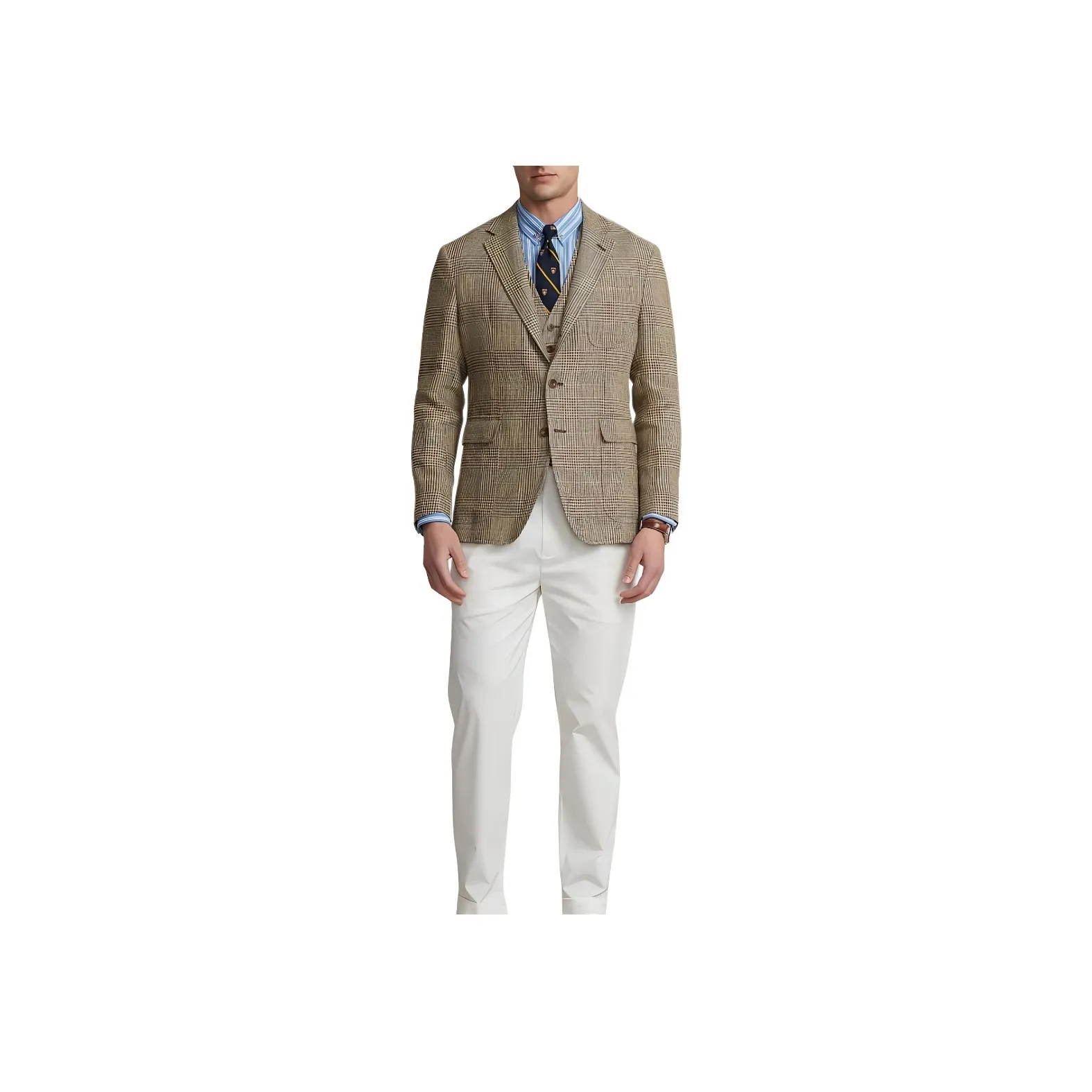 Polo Ralph Lauren FW23 Business Suits Coats Men's Camel