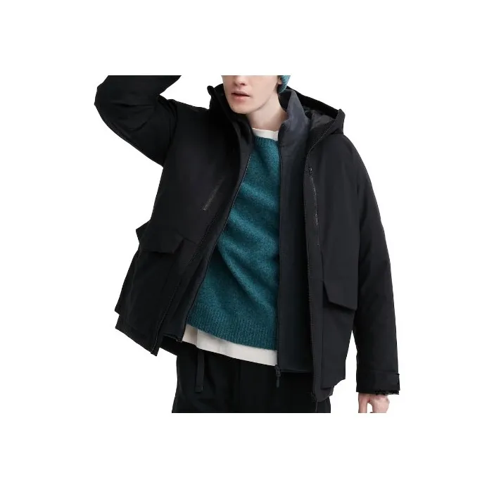 UNIQLO Jackets Unisex Amber Black