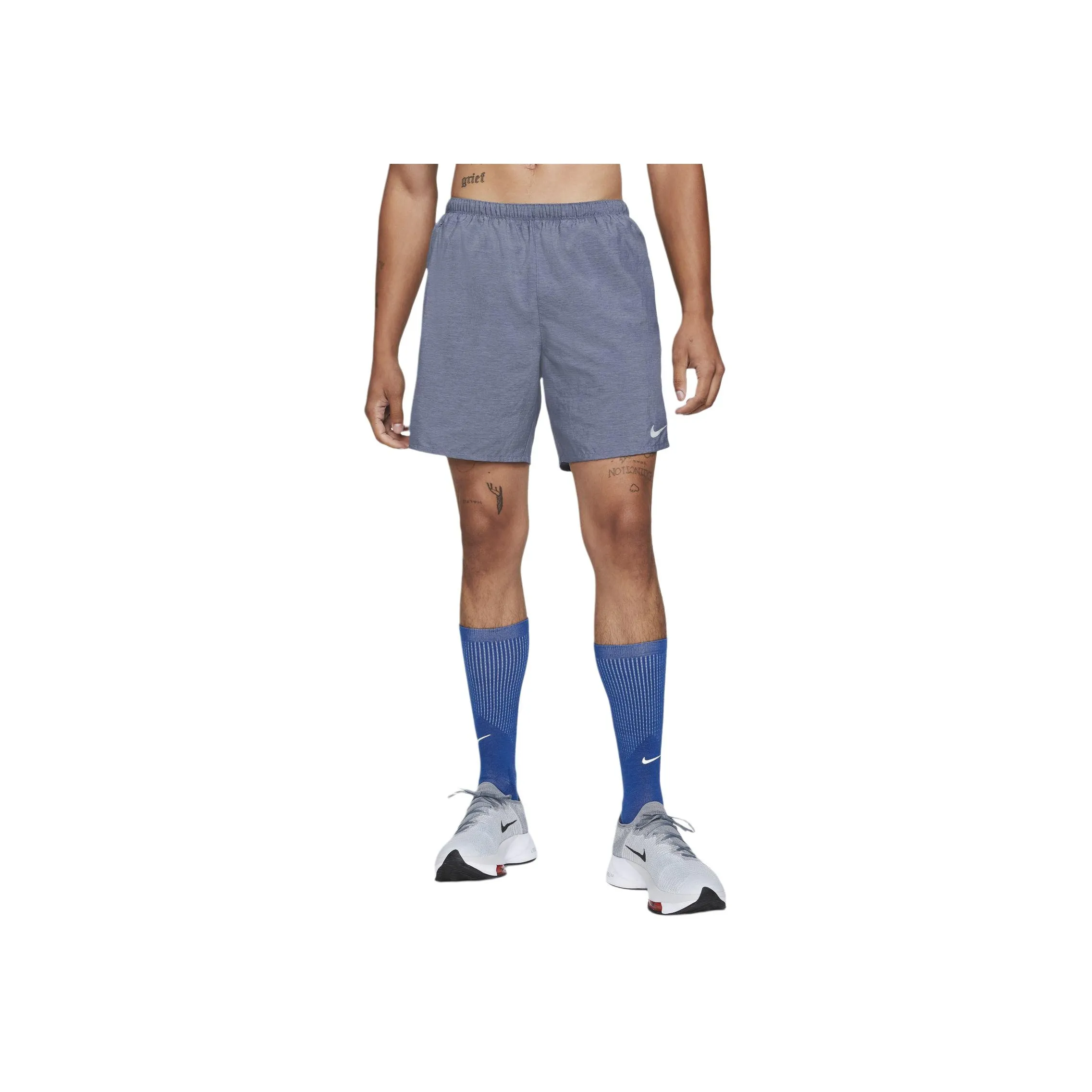 Nike Challenger Casual Shorts Men's Gray