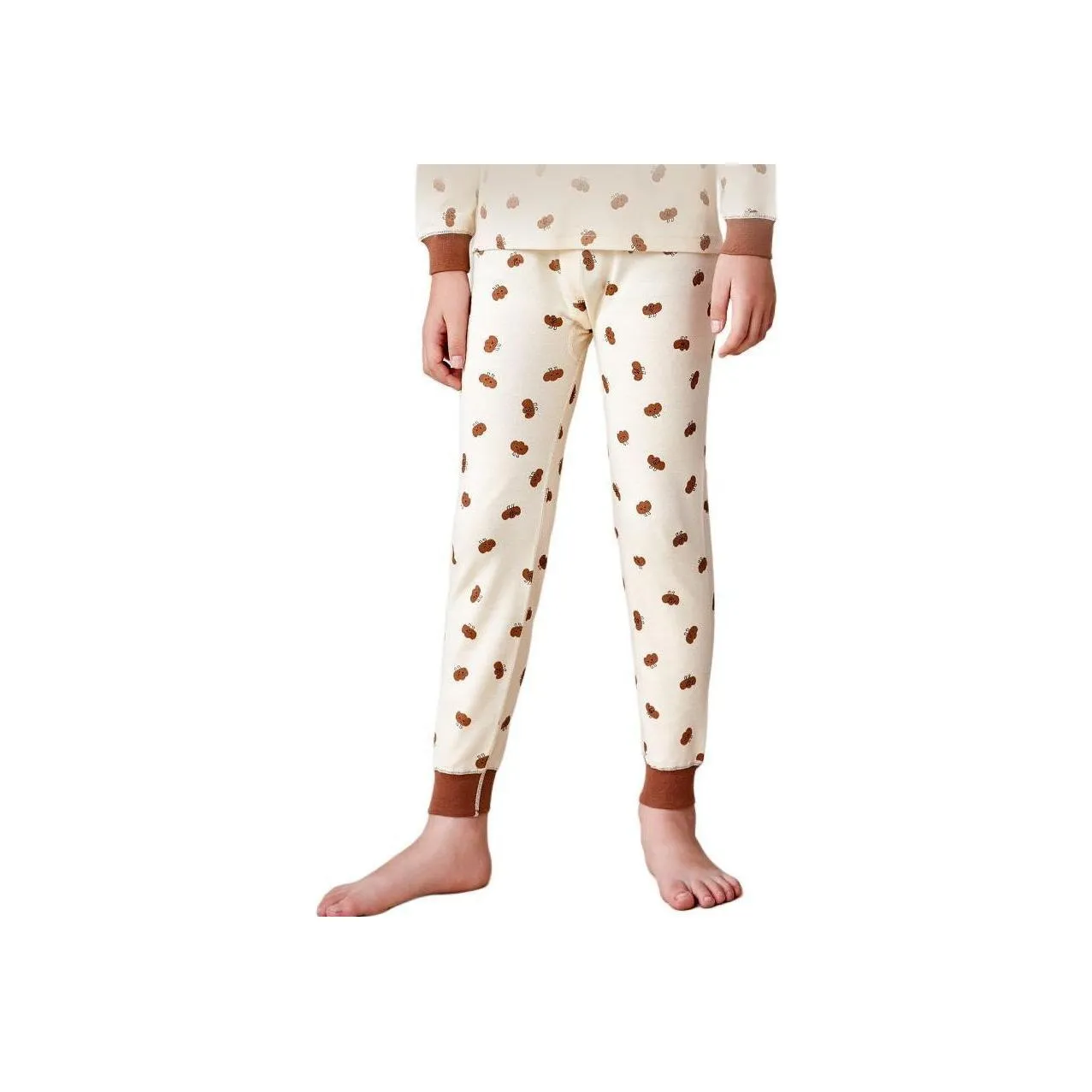 Red bean Кремовый Kids Леггинсы