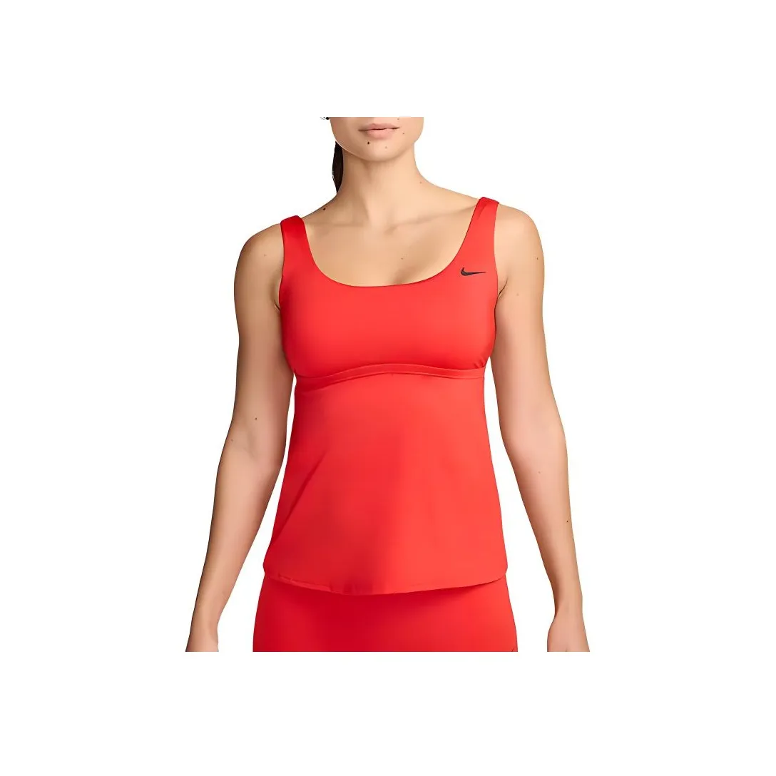Nike Ankini Women's Swimsuit Top Two Piece Swimsuit Women's Light Dark Red