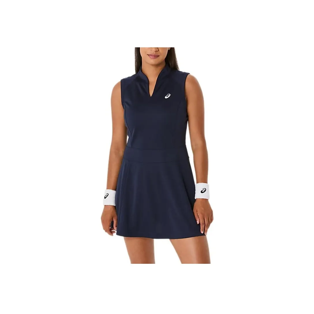 Asics Корт Платье Без рукавов Платье Женское Полночный синий