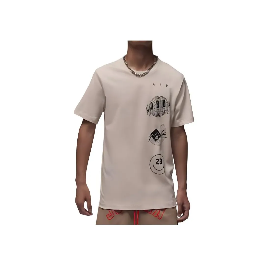 Jordan T Shirts Men's Umber