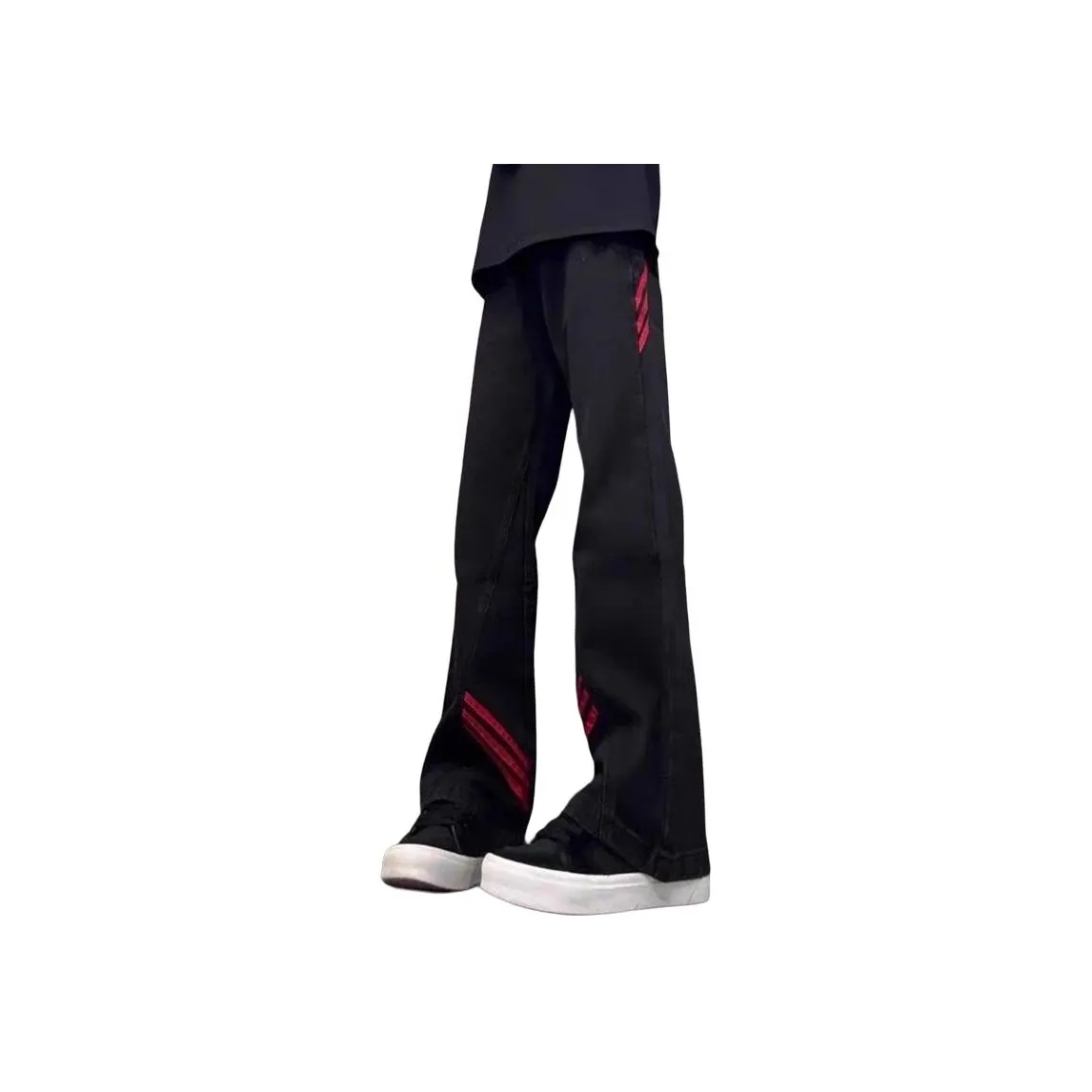 CVOOOER Элегантные черные унисекс джинсы