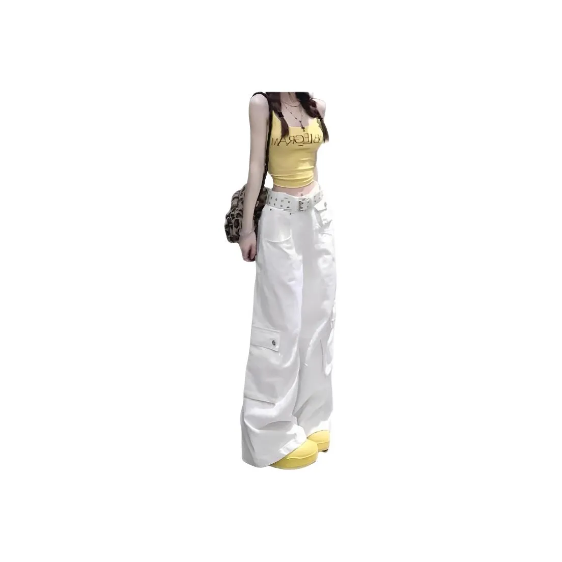 MUMUTU Белый Женские Джинсы