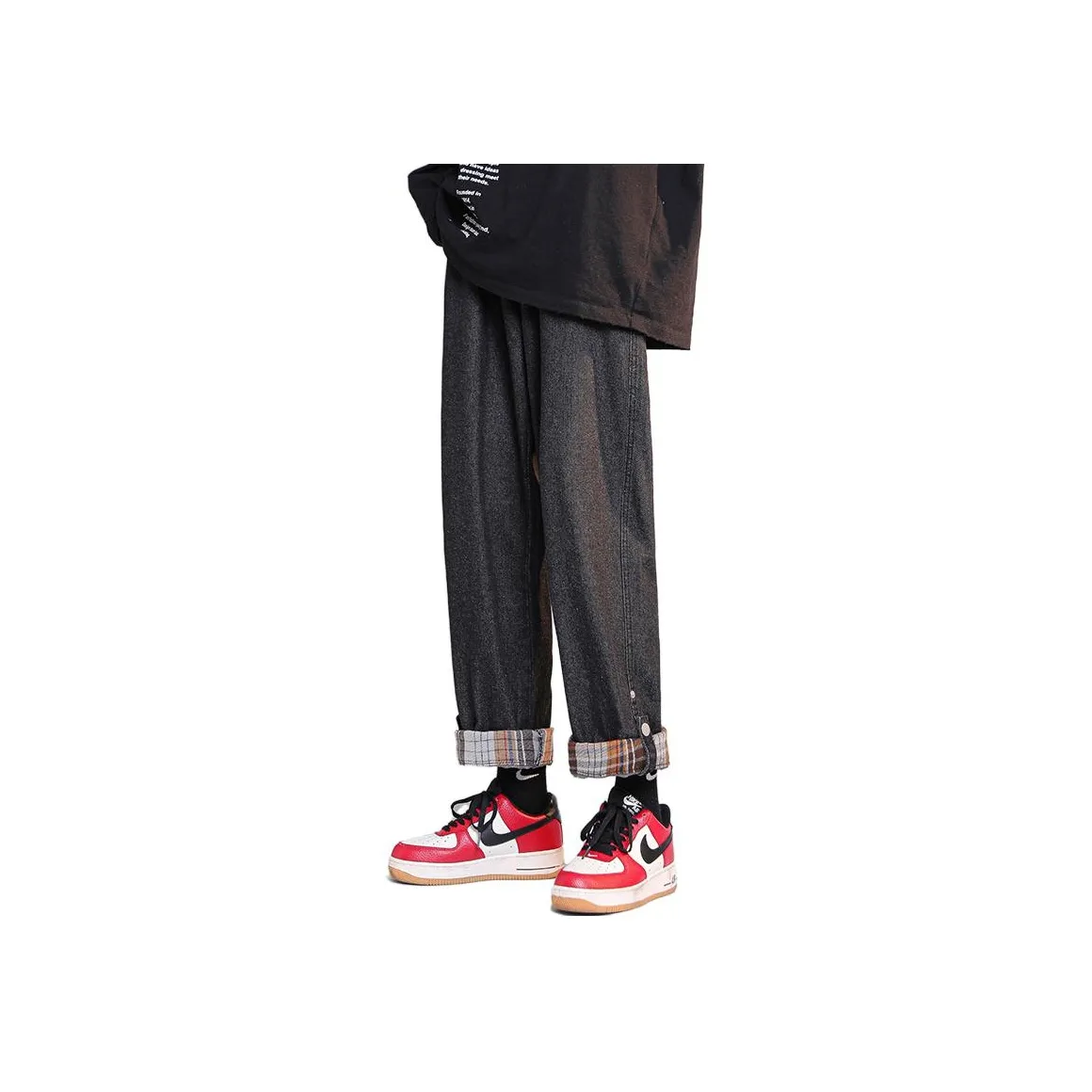 KNOW EVERY Fall Winter Jeans American Vintage Luxury Streetwear Unisex