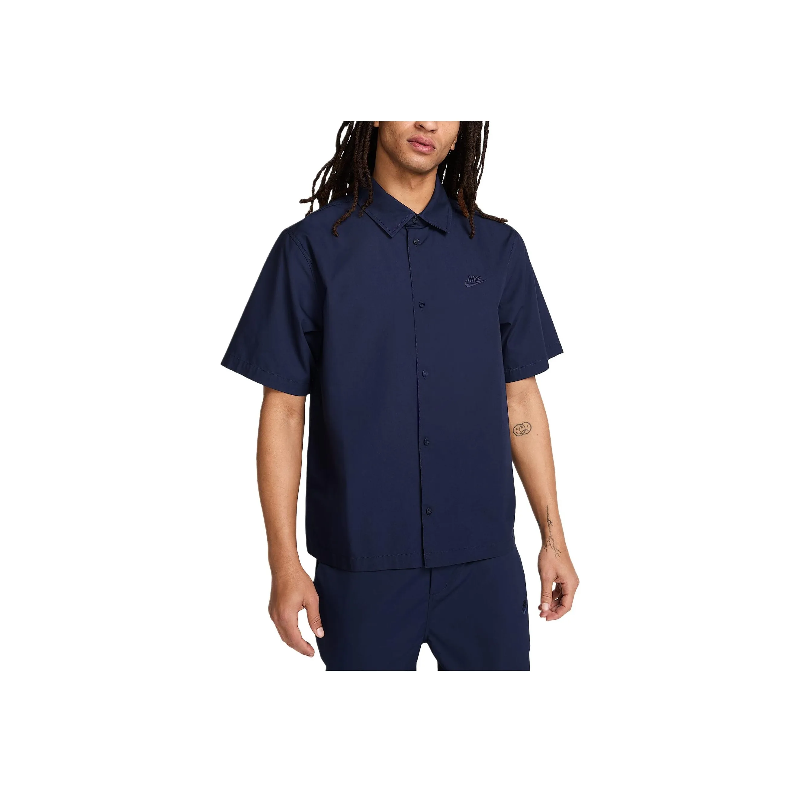 Nike Club Men's Short Sleeve Button Down Shirt