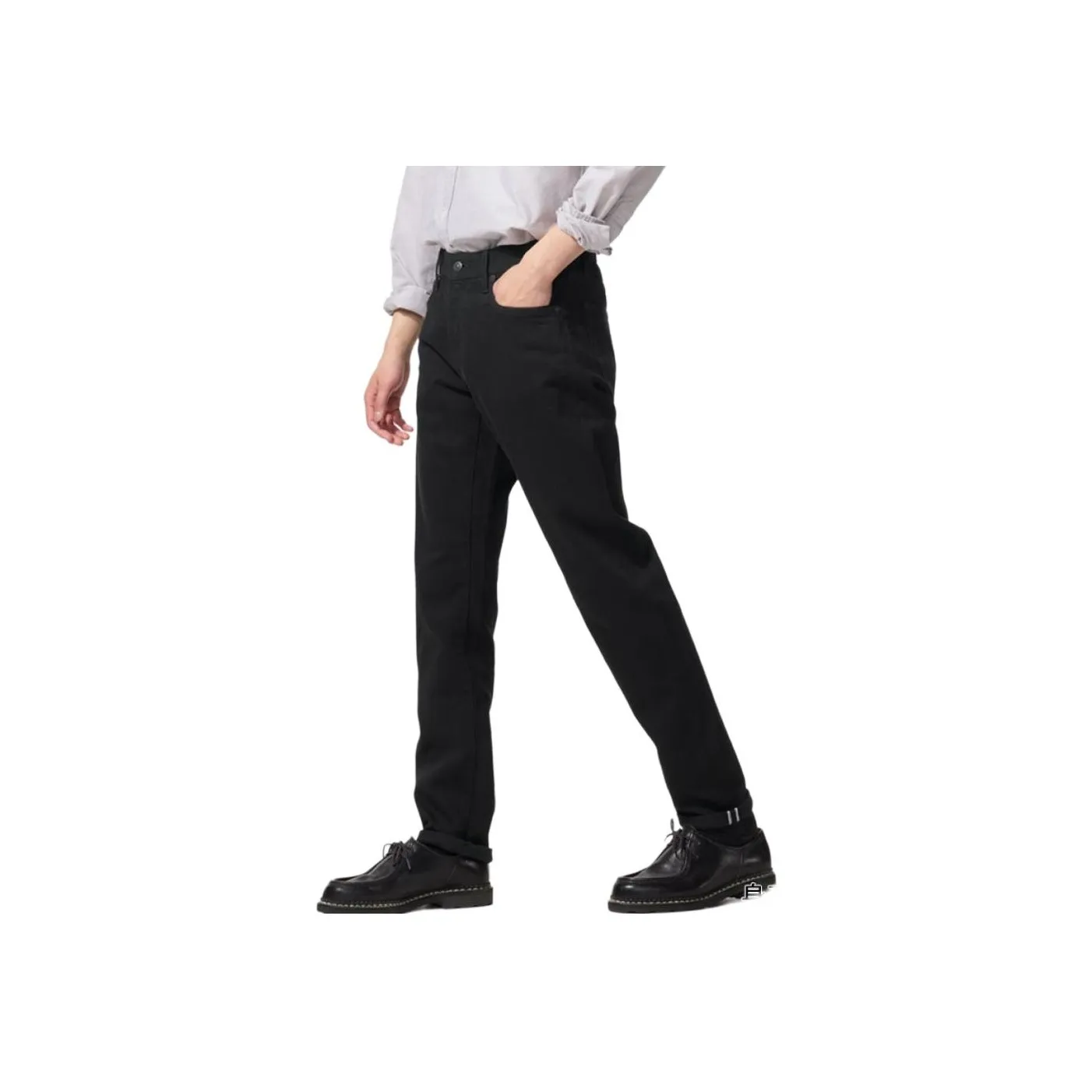 UNIQLO Мужские черные джинсы