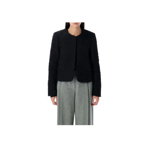 The. garment Black Женские Куртки