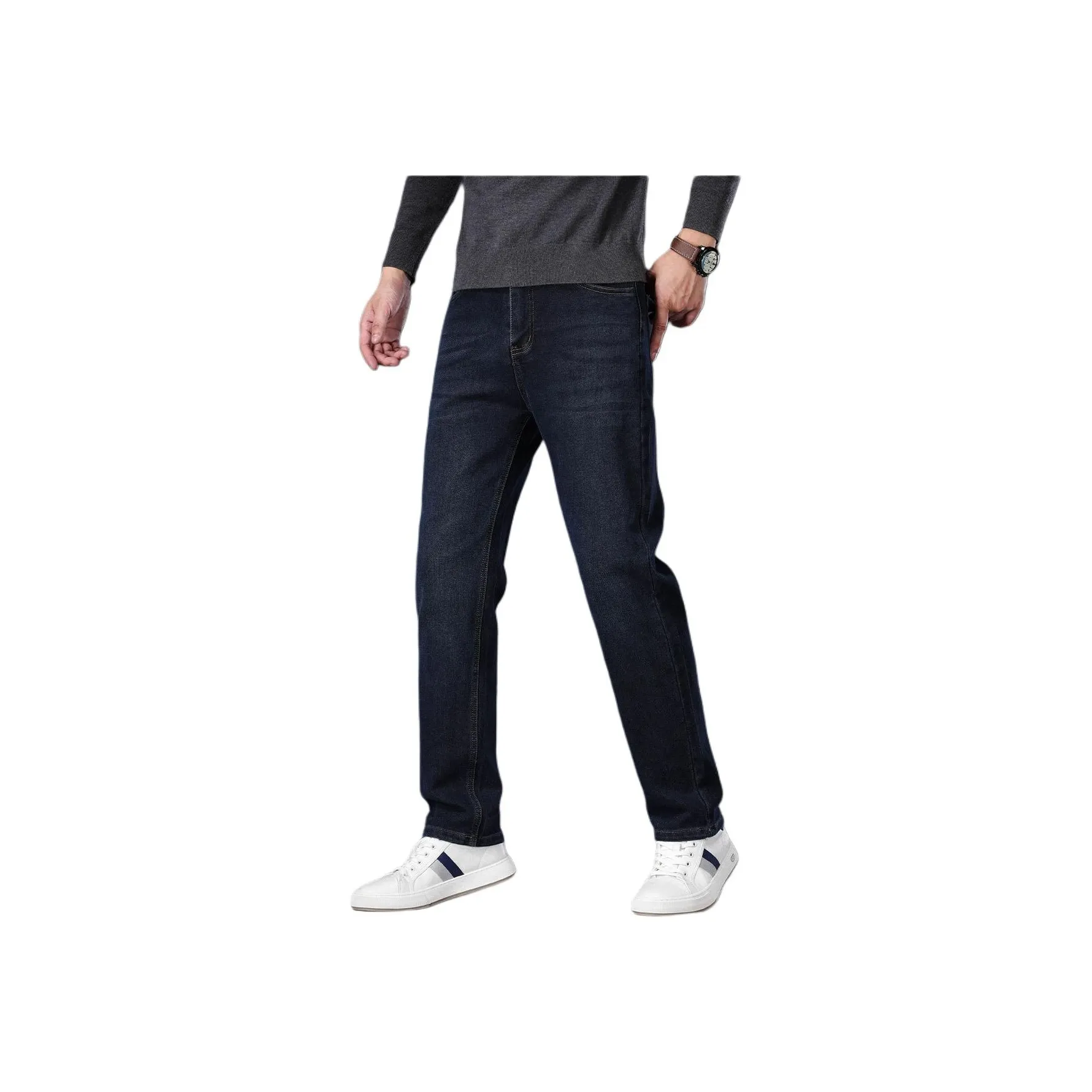 JEANSWEST Z 828 Темно-синий Синий Мужские Джинсы