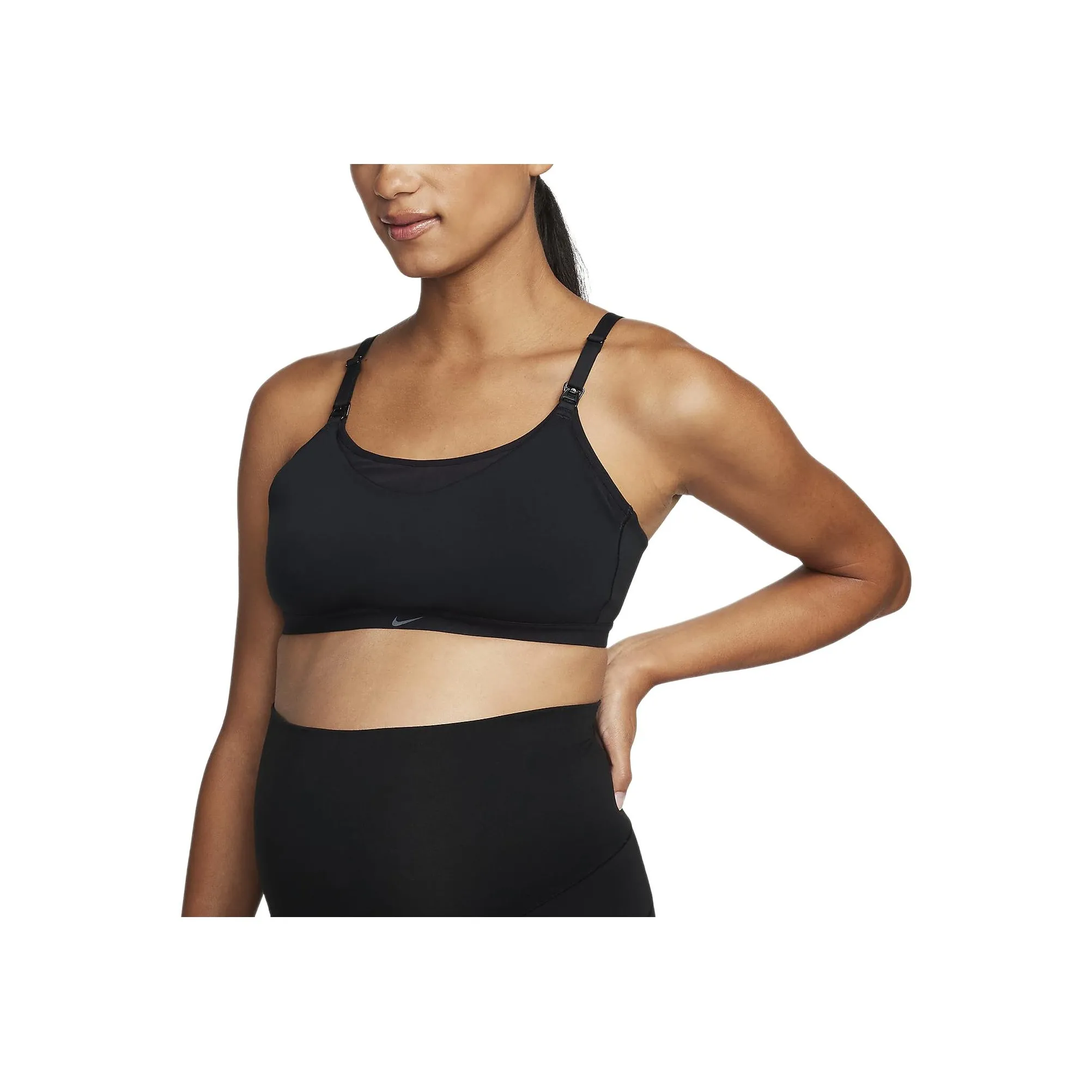 Nike Alate M Women's Light Support Lightly Lined Nursing Sports Bra Maternity