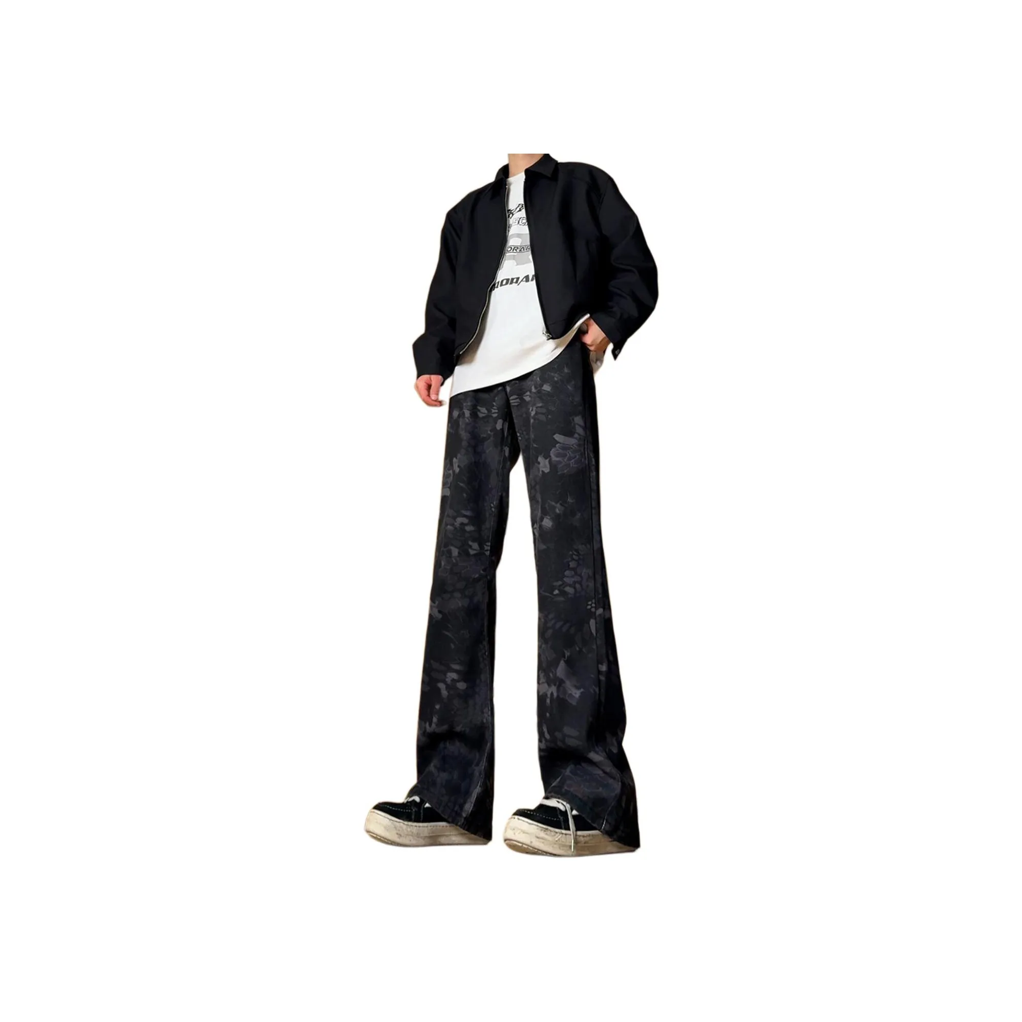 Menglaini Jeans Unisex