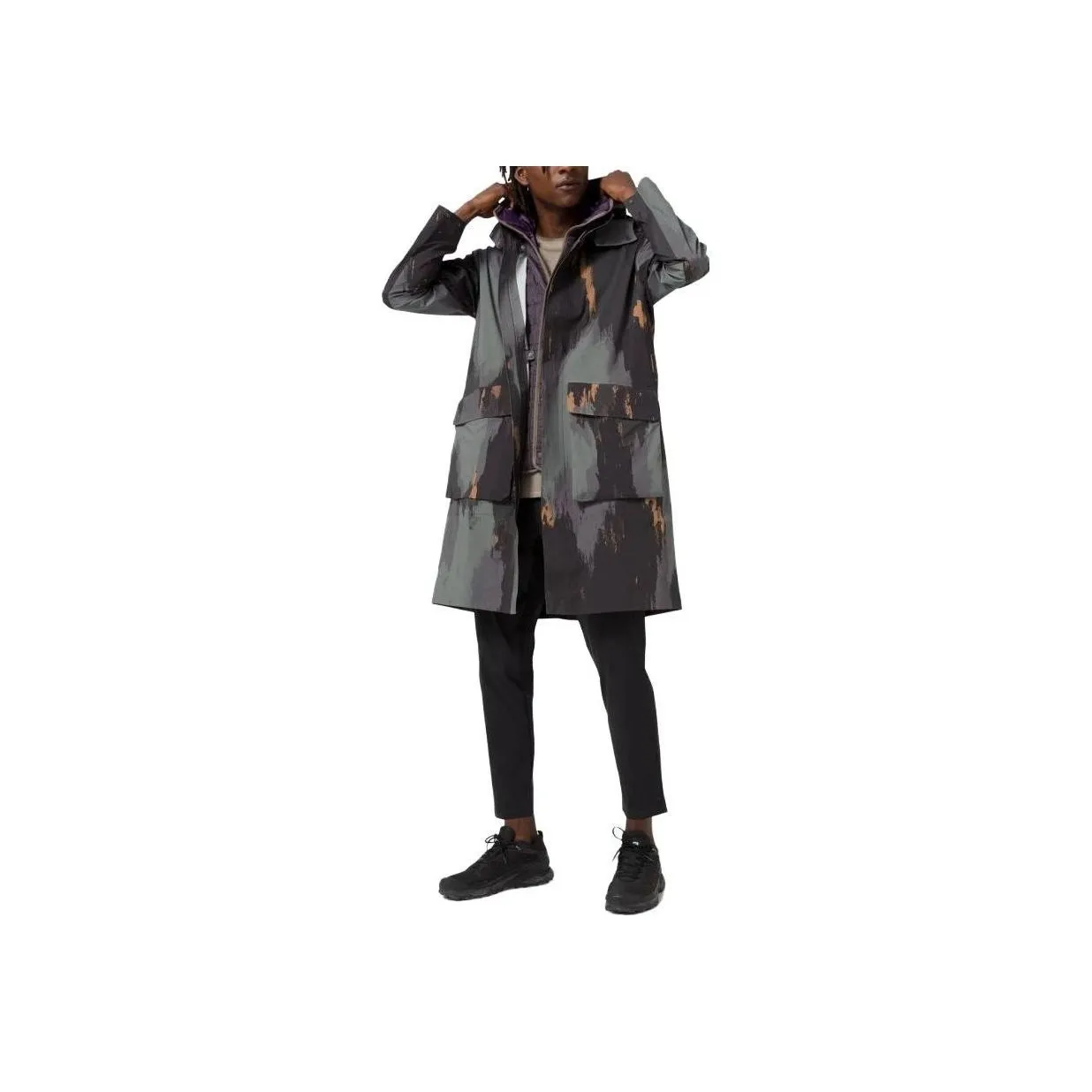 Lululemon x ROBERT MONDAVI/ Geller Take The Moment Trench Coat Men's Mixed Color