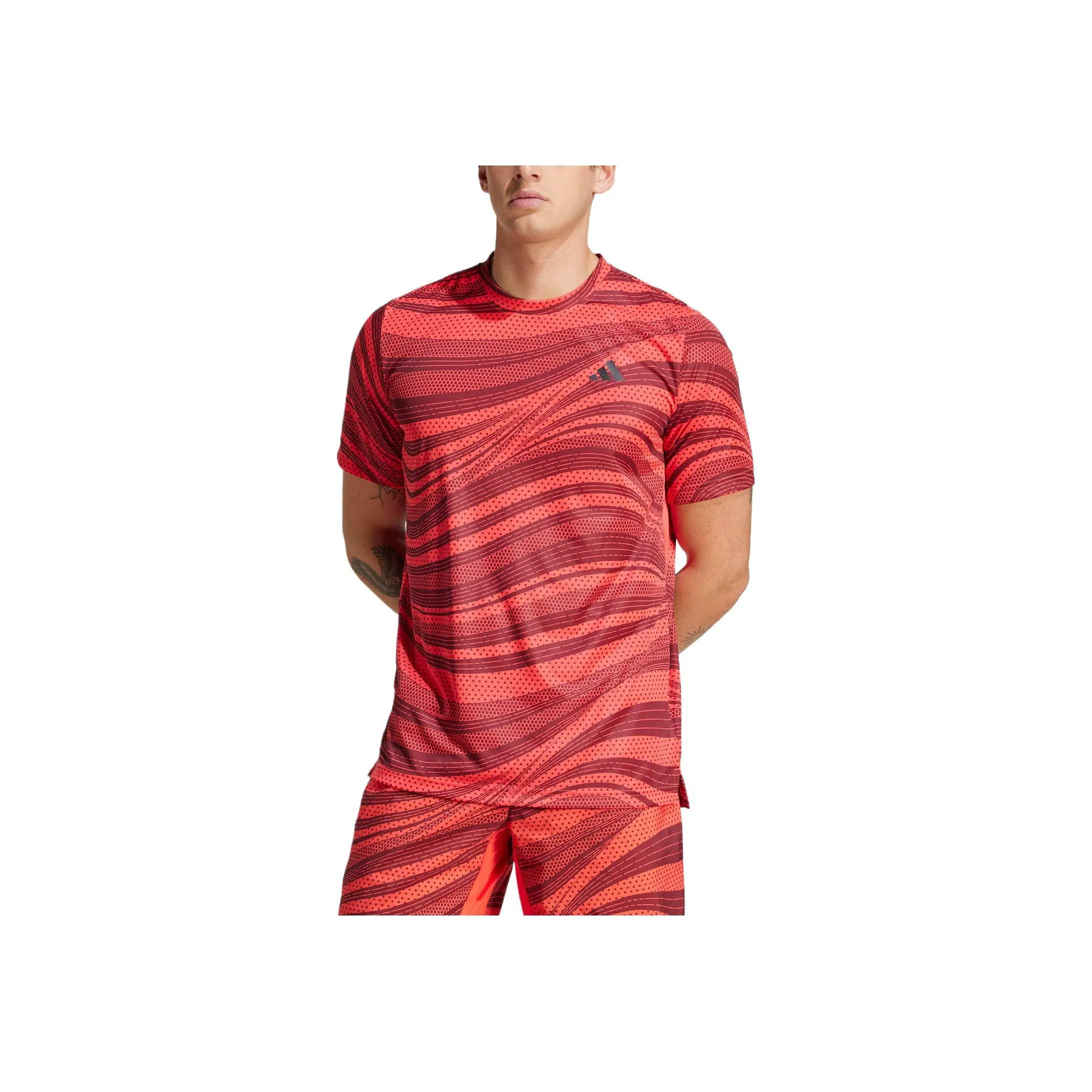 Adidas Free Shipping With AdiClub Club Tennis Climacool Graphic Tee