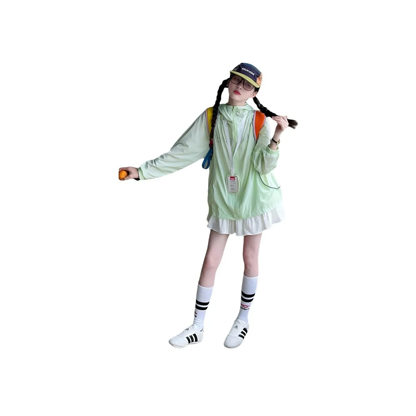 TONYBEAR Одежда с защитой от солнца 2025 Летнее Тонкое Пальто для Женщин Подросткового Возраста с Защитой от УФ-лучей