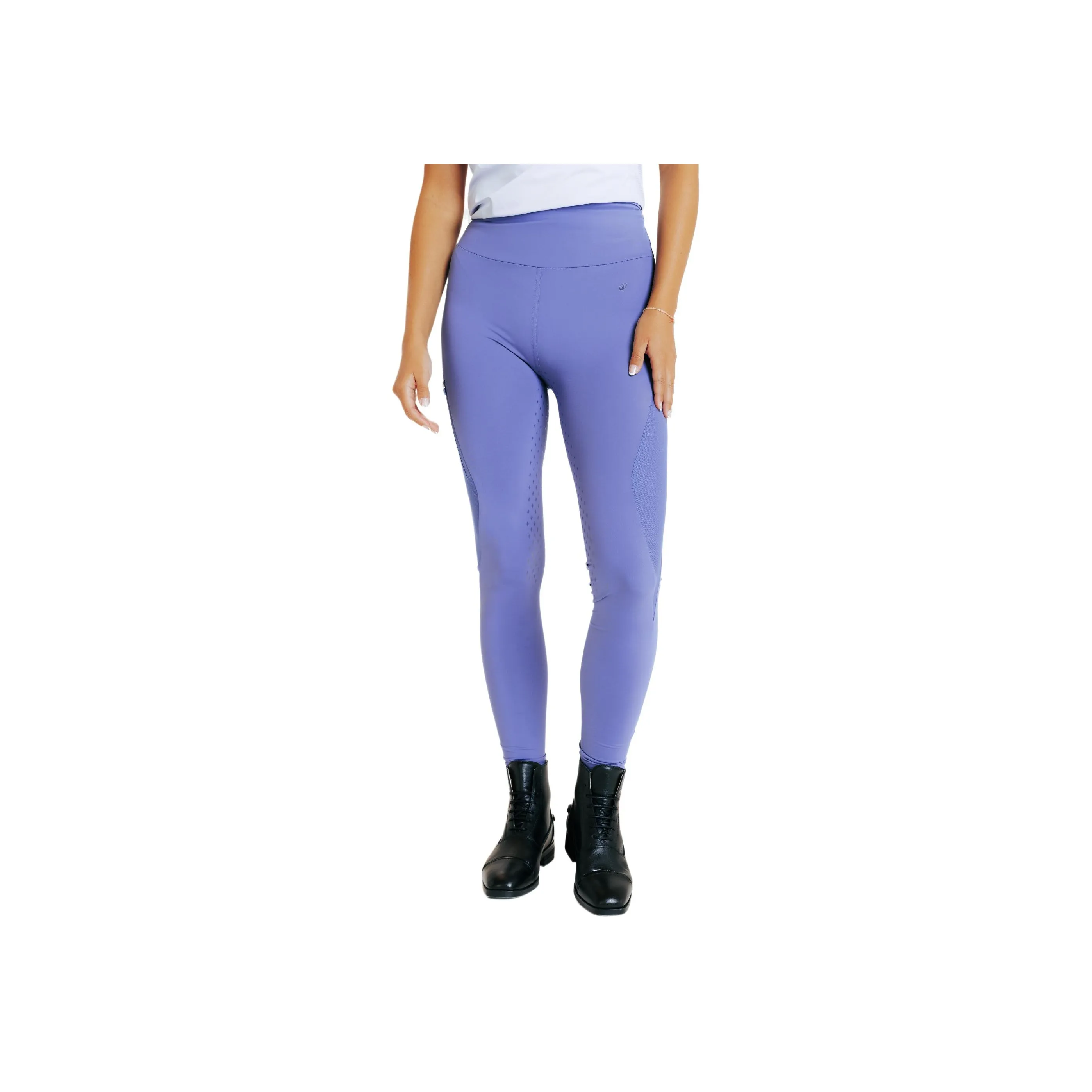 DECATHLON Leggings Knitted Sweatpants Women's Gray Slate Blue