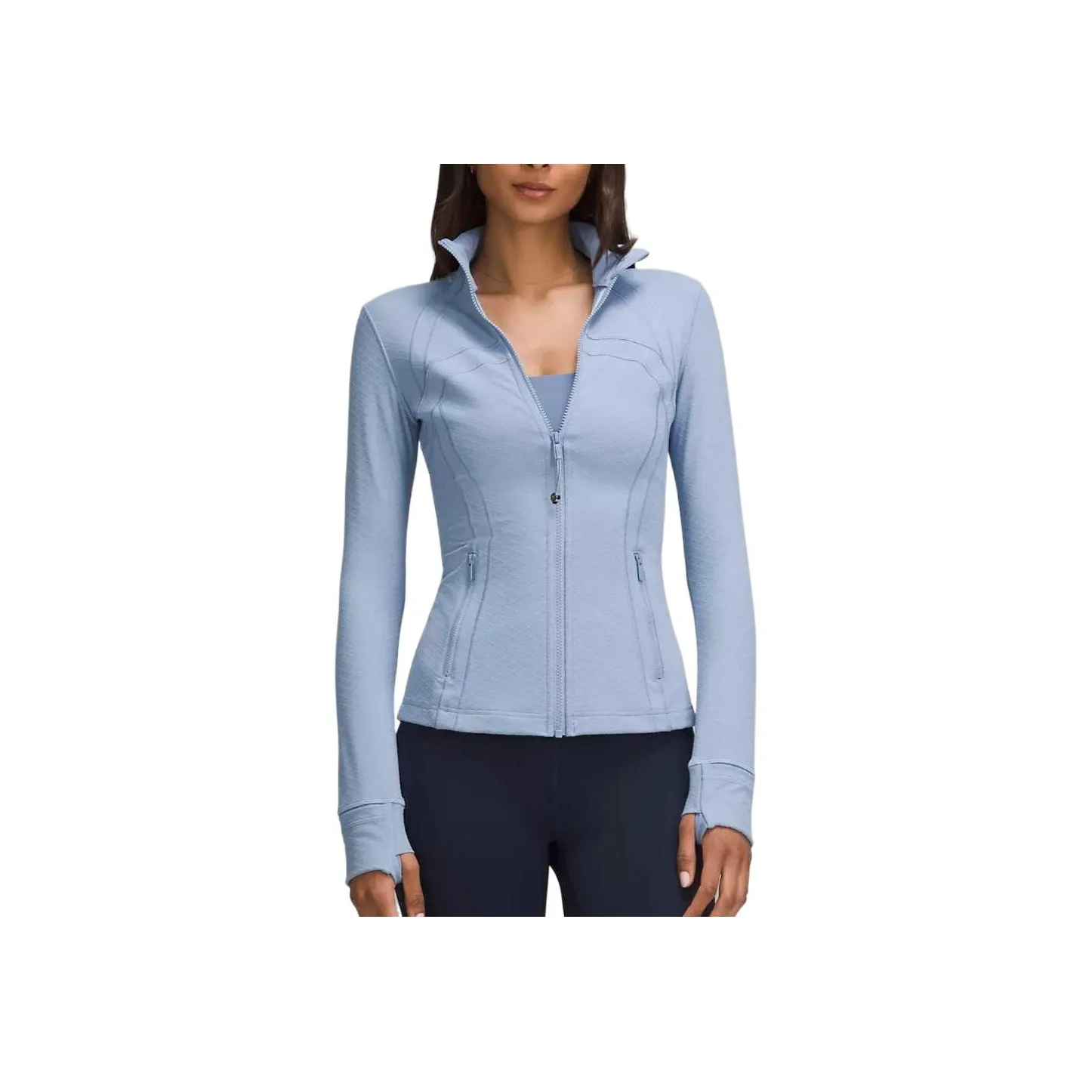 Lululemon Define Diamond Nulu Jackets & Coats Women's Blue