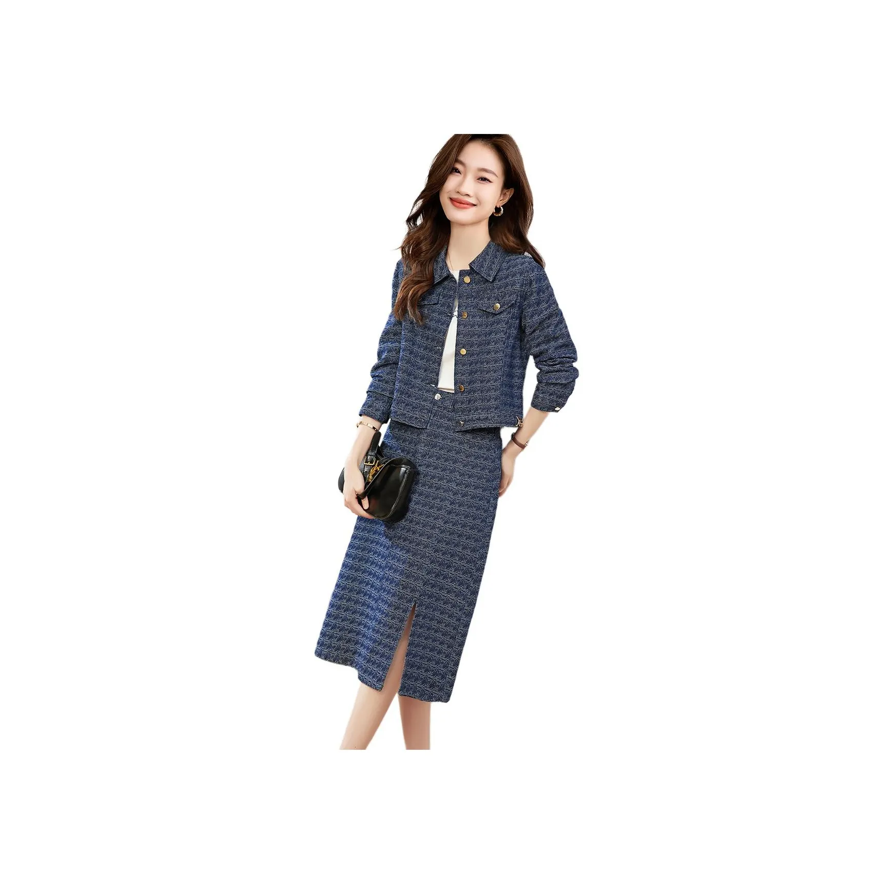 XWI Skirt Set Women's Denim Blue