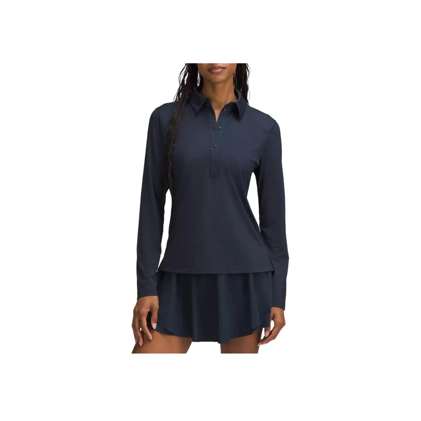 Lululemon Quick DryLong Sleeve Polo Shirt Women's