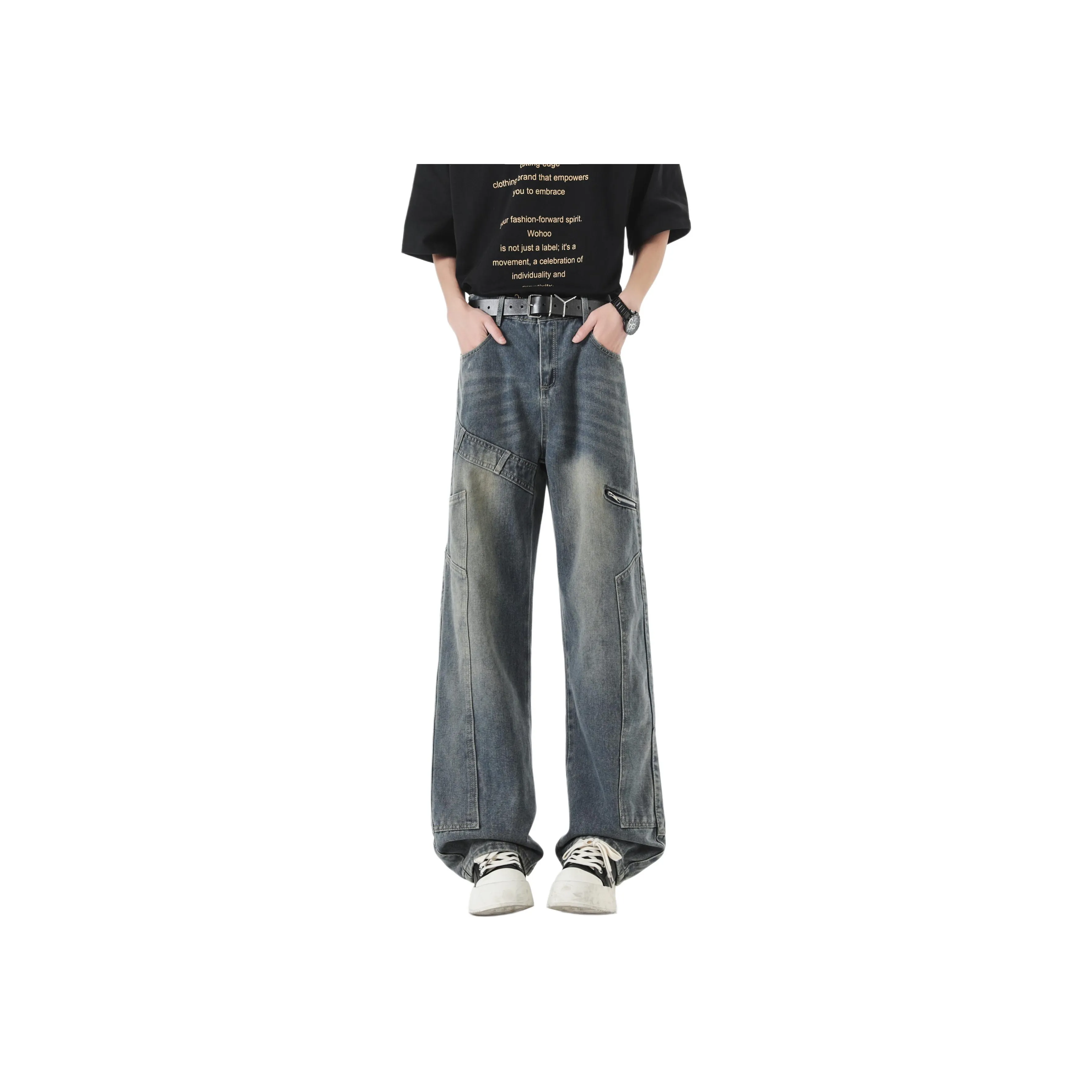 HAPPY PARTY Jeans Unisex Blue