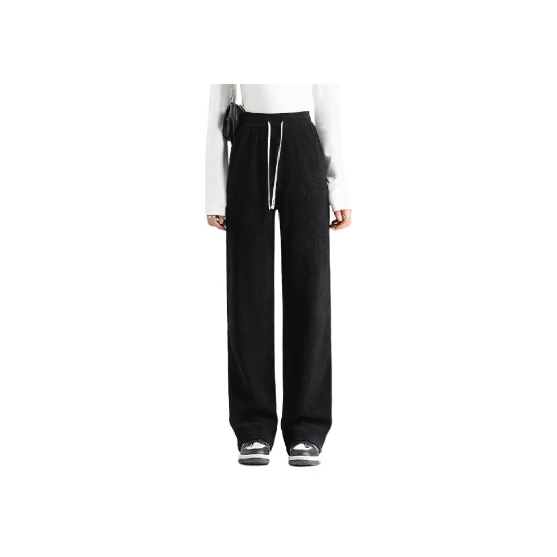 FAWENXIANGZI Повседневные брюки Женские Черный