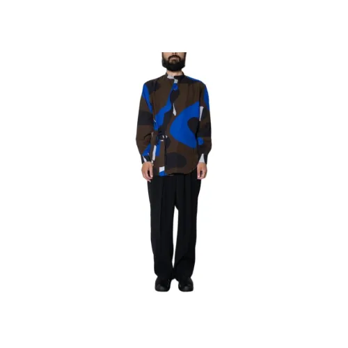 RAINMAKER KYOTO Blue Мужские Рубашки