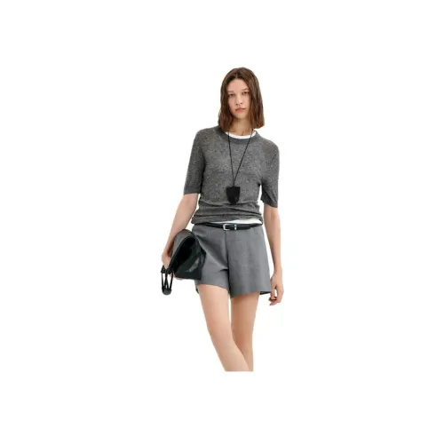 TKY SHOP Галактический серый Женские футболки