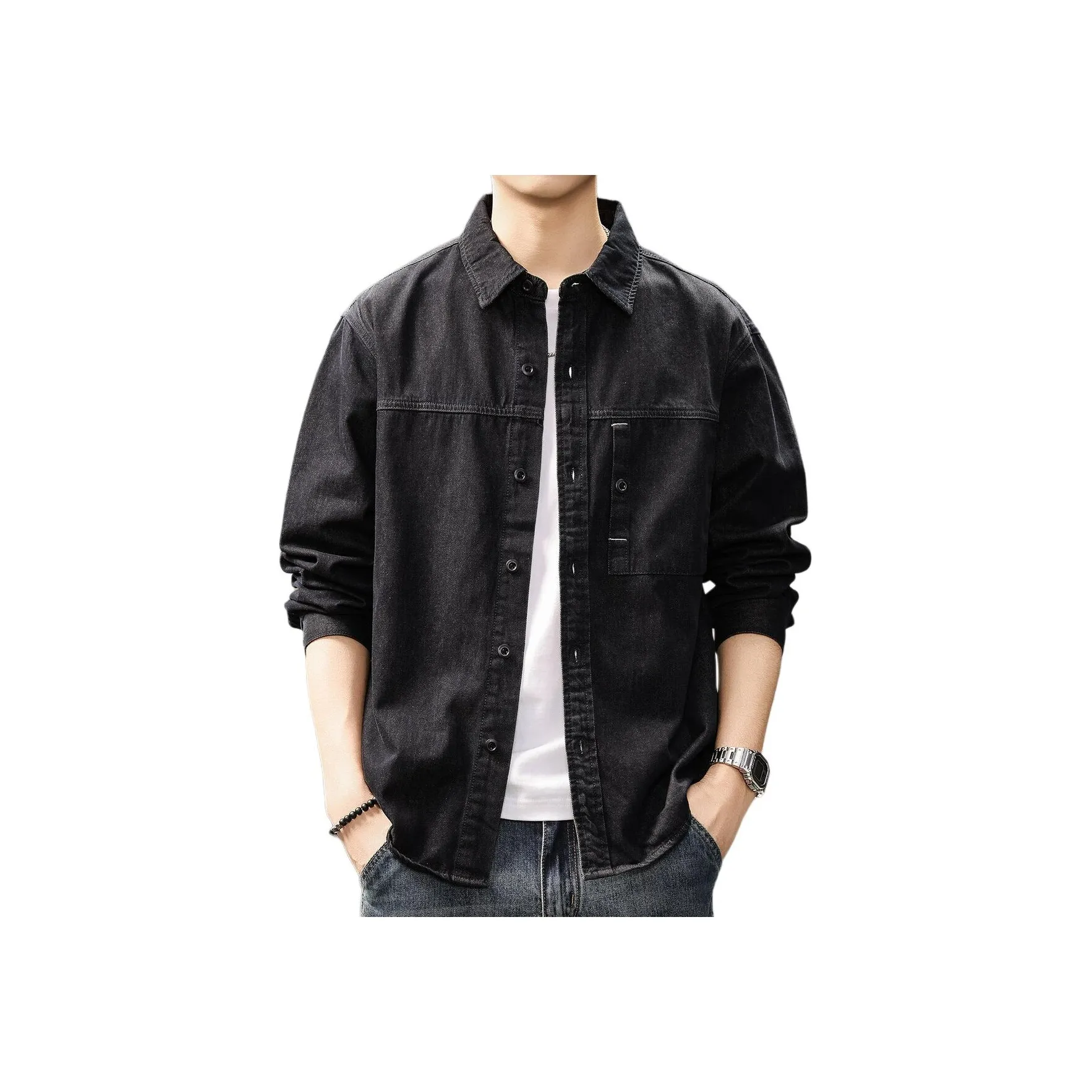 GUISE Черный Унисекс Рубашки