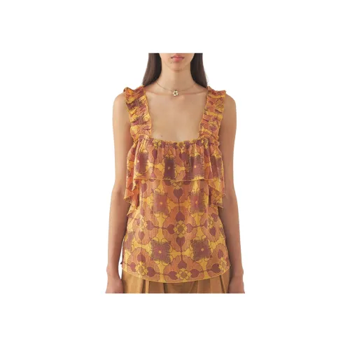 ANTIK BATIK Коричневые Женские Камисоли
