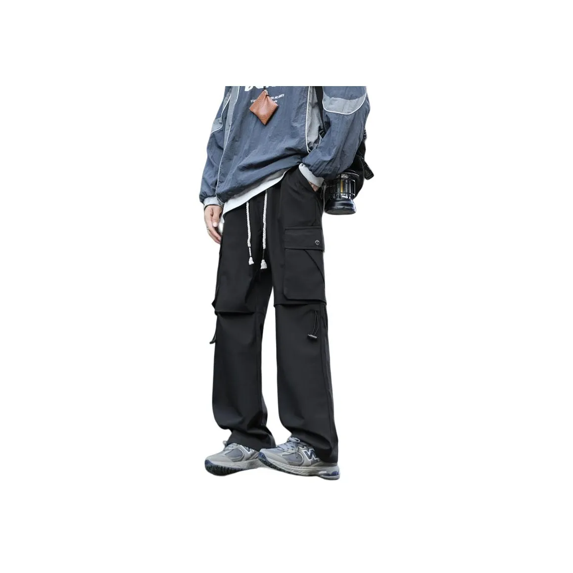 IGOI Cargo Pants Unisex Black