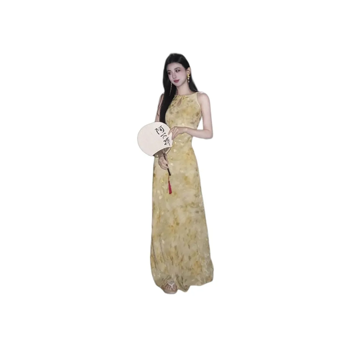 Aghr Golden Marigold Женские Платья без рукавов