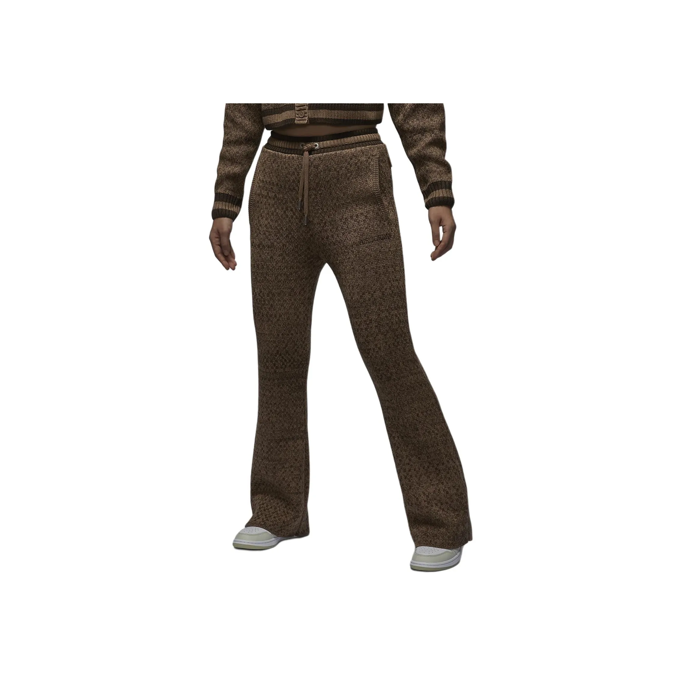 Jordan Knitted Sports Pants Women's Antique Brown